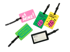 3D Fancy Travel Themed Design Luggage Tag