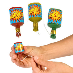 Confetti Party Popper Assortment (72 PACK)