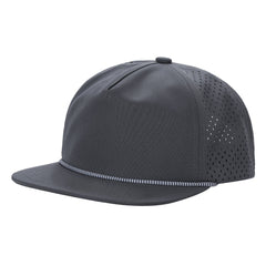 Dallas 519 Low Profile Rope Laser Performance Perforated 5 Panel Cap