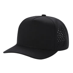 Dallas Hat Co 804 5 Panel Hydro Cap Waterproof Laser Snapback