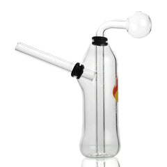 7" Heavy Glass Oil Burner with Sticker