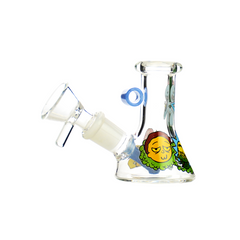 3" Mini Ricky Beaker with 14mm Male Bowl