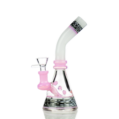 8" WigWag Reversal Art with 14mm Male Bowl
