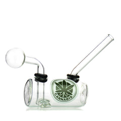 Glass Oil Tank with Mix Stickers