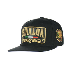 Sinaloa Embroidered Snapback Hat