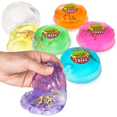 Dinosaur Fossil Putty Assortment 3.5" (DZ)