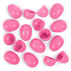 Empty Plastic Easter Eggs - Pink 2-1/3" (100 PACK)