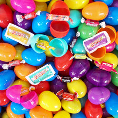 Taped Economy 1 Candy Filled Easter Eggs 2.25" (500 PACK)