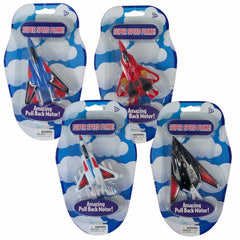 Pull-Back Super Speed Plane Assorted 4.5" (EACH)