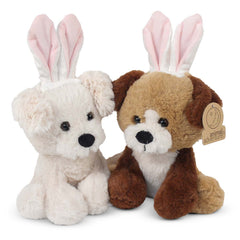 Plush Puppy Dog With Bunny Ears Assorted 8" (EACH)