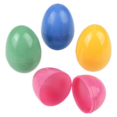 Empty Plastic Easter Eggs - Medium 3.25" (100 PACK)