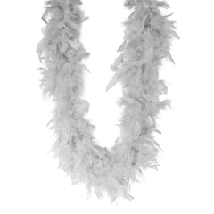 Chandelle Feather Boa - White 6' (EACH)