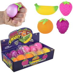 Squish Stretch Fruit 2"- 4.75"