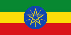 ETHIOPIA COUNTRY 3' X 5' FLAG (Sold by the piece) CLOSEOUT $ 2.50 EA
