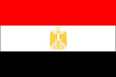 EGYPT COUNTRY 3' X 5' FLAG (Sold by the piece) CLOSEOUT $ 2.50 EA