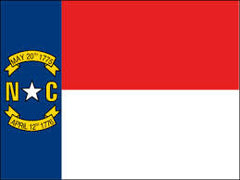 NORTH CAROLINA STATE 3' X 5' FLAG (Sold by the piece)