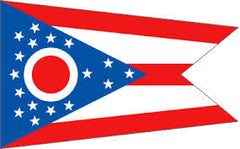 OHIO 3' X 5' FLAG (Sold by the piece)