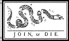JOIN OR DIE TREAD ON ME FLAG 3 X 5 (Sold by the piece)