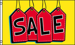 SALE WITH TAGS 3 X 5 FLAG ( sold by the piece )