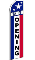 SUPER SWOOPER 15 FT GRAND OPENING FLAG (Sold by the piece)