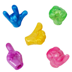 Finger Pencil Topper Assortment 1.5" (100 PACK)