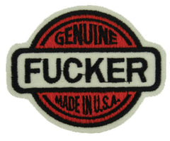 GENUINE FUCKER 3 1/2 IN PATCH (Sold by the piece)
