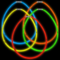 Glow Necklace Assortment 22" (50 PACK)