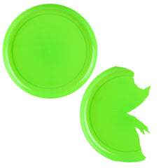 Break-A-Plates Plastic Carnival Game Plates Green (250 PACK)