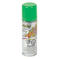 Color Hair Spray - Green 4.5 oz (DZ)