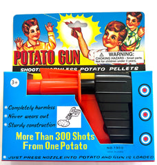 POTATO SPUD SHOOTER GUNS / PLASTIC (Sold by the dozen) CLOSEOUT NOW ONLY $ 1.25 EA