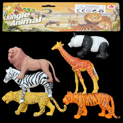 Big Jungle Animal Set Toy