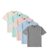 AXISM 5 PCS SUMMER PASTELS BUNDLE DRI EASE OVERSIZED TSHIRT