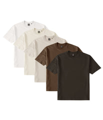 AXISM 5 PCS BASIC BUNDLE DRI EASE OVERSIZED TSHIRT