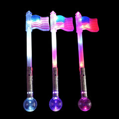Led American Flag wand