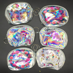 Unicorn Bag Multicolor Keyring
