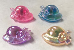 KIDS SUN HAT SHAPED HAIR CLIPS (Sold by the dozen)