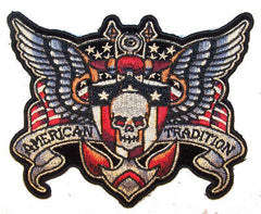 JUMBO AMERICAN TRADITIONAL PATCH 5 INCH (Sold by the piece)