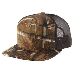 Kamel K707 100% POLYESTER CAMO 7 Panel Flat Adjustable Snapback Mesh Trucker Cap