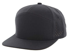 KAMEL 707 7 PANEL Hydro Performance Flat Adjustable Snapback Trucker Cap
