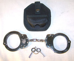 DELUXE CHAINED CHROME POLICE HANDCUFFS (Sold by the piece)