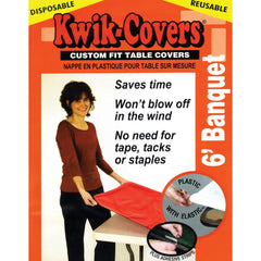 Kwik Cover - Red 6' x 30" (25 PACK)
