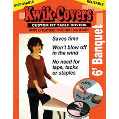 Kwik Cover - White 6' x 30" (25 PACK)