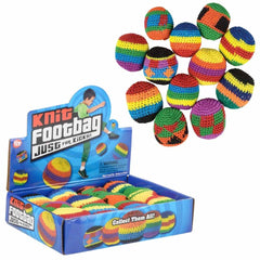 Knit Footbag Assortment 2" (DZ)