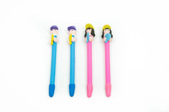 Table Tennis Girl/Boy Design Figurine Pen