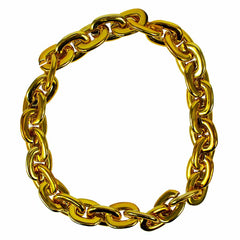 Beads - Jumbo Gold Chain Links 33" (EACH)