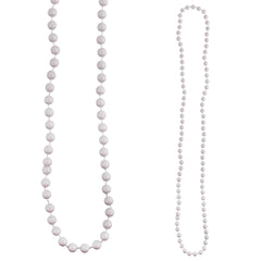 Beads - White Round 7mm Premium Grade A 33" (144 PACK)