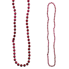 Beads - Maroon Round 7mm Premium Grade A 33" (144 PACK)