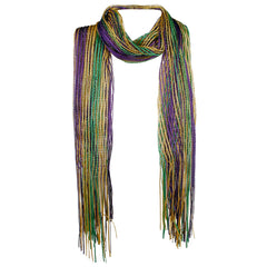 Mardi Gras Scarf (EACH)