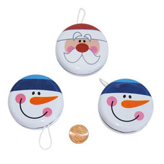 Metal Holiday Yo-yo's (12/package) 54?› each