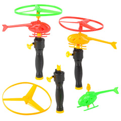 Rip Cord Flying Helicopter Assortment 5" (DZ)